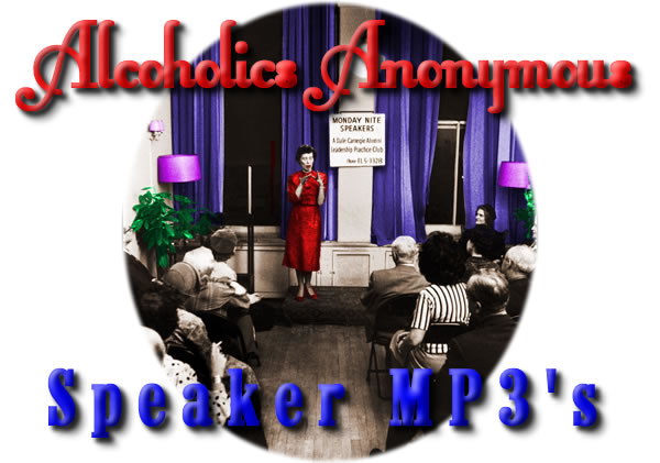 alcoholics anonymous speaker mp3's 